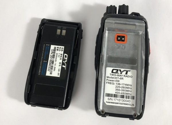 QYT KT-7900D Handheld Version KT-8R Quad-Band10KM Walkie Talkie - Image 6