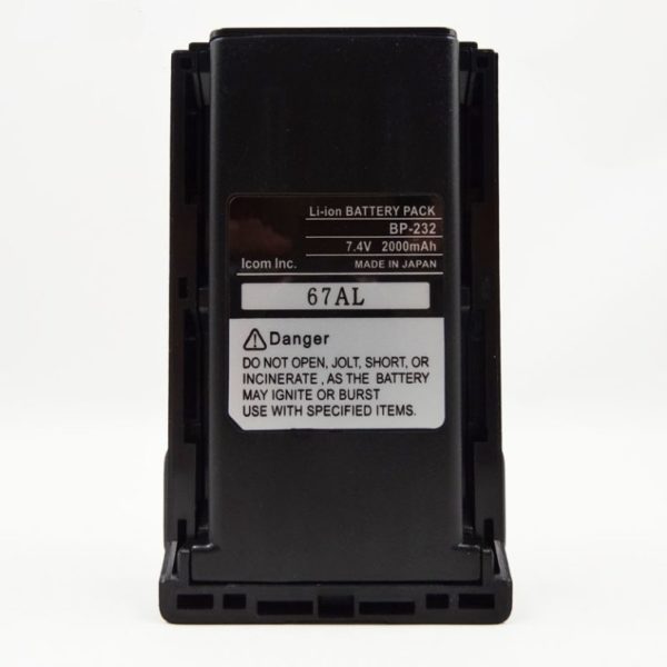 2000mAh Battery for BP-232 ICOM-F26/16/F43/IC36F #T7365 YS 