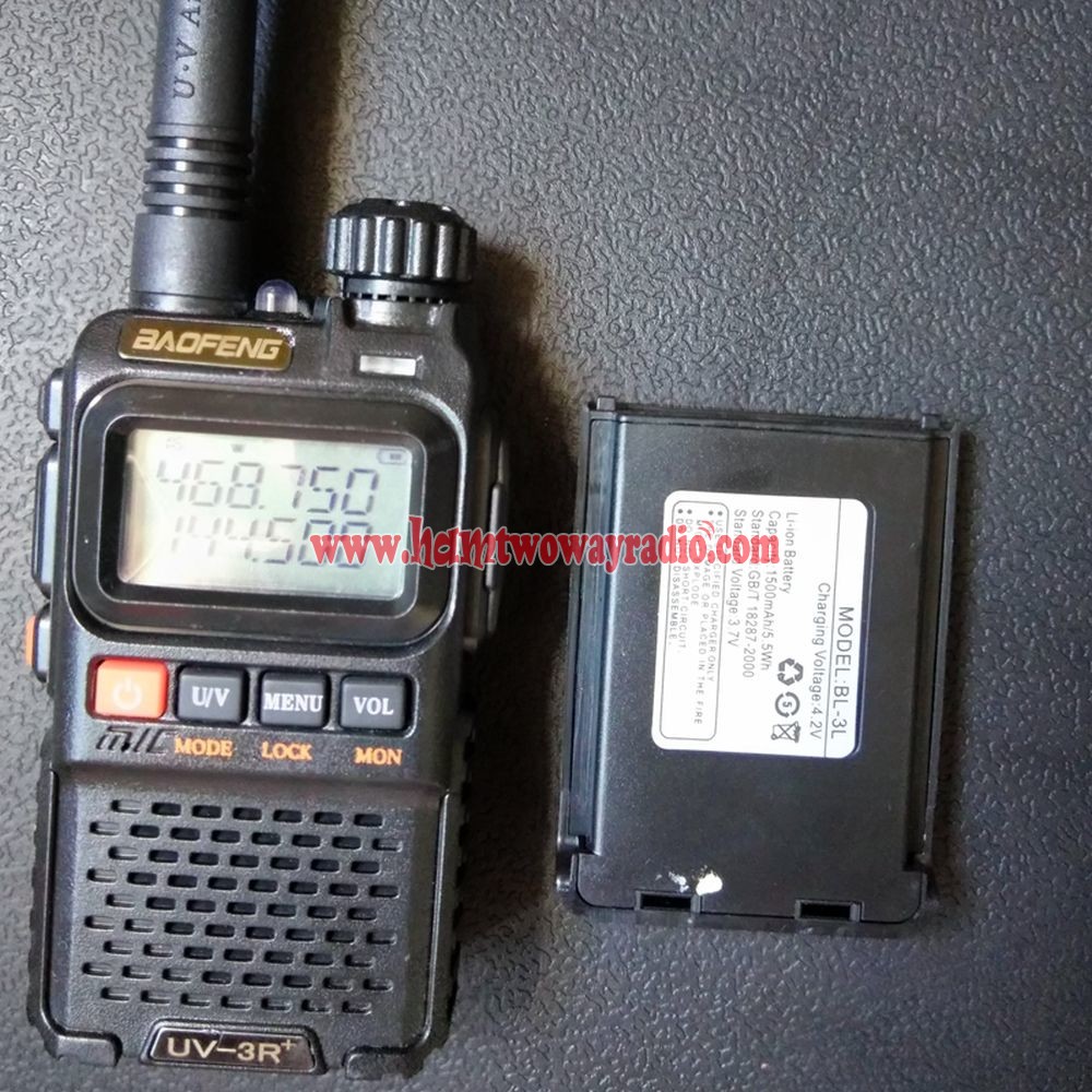 UV-3R 3x BATERÍA PARA Baofeng UV-100 UV-200 2 UV-3R Mark II