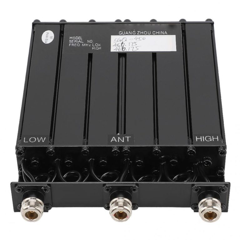 25W UHF 6 Cavity Duplexer for Radio Repeater SGQ450 Type (TX 456.175