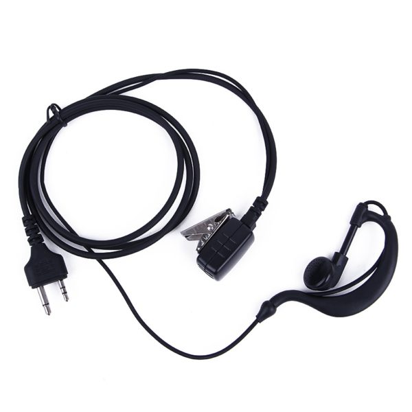 MIDLAND Walkie Talkie G6 G7 G8 G9 2 Pin PTT Earpiece Earphone Ear Hook Microphone GXT550 GXT650 LXT80 LXT110 LXT112 CB Radio