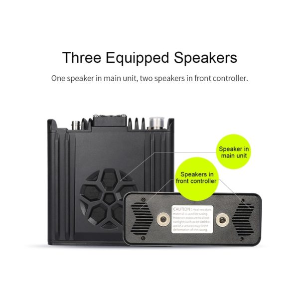 Zastone D9000 Mobile Radio VHF UHF Dual Band Car Radio AM FM Air band Receiver Relay Station - Image 3