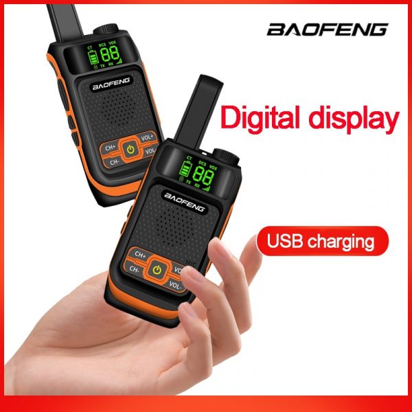 Baofeng Mini Walkie Talkie PMR 446 Portable Two-way Radio