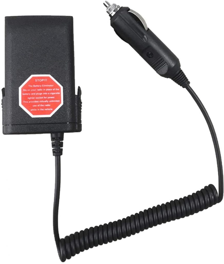Motorola Two Way Radio Battery Eliminator Adaptor for APX6000 APX6000XE