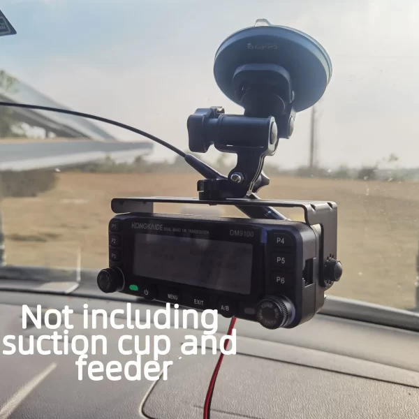 Small Thinner Compact DM9100 Dual Band VHF/UHF 25W Digital Analog GPS APRS Vehicle Car Transceiver - Image 3