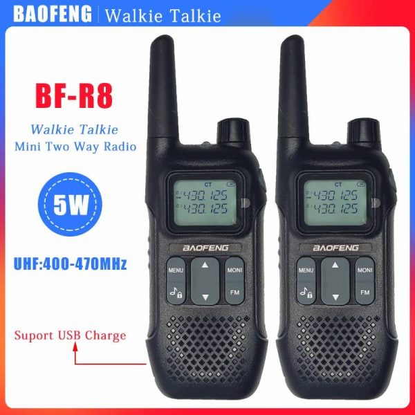 2ps BAOFENG BF-R8 Mini Ham Amateur analog radio
