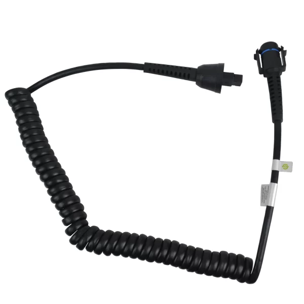 Walkie Talkie 10ft Coiled Cable Replacement PMLN4961A PMLN4961CS for PMUN1034G PMUN1034 Motorola O3 Control Head - Image 2