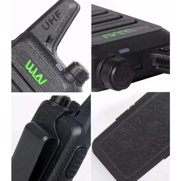 10PCS WLN KD-C1 UHF 400-470 Mhz Small Min Handheld Walky Talky - Image 3